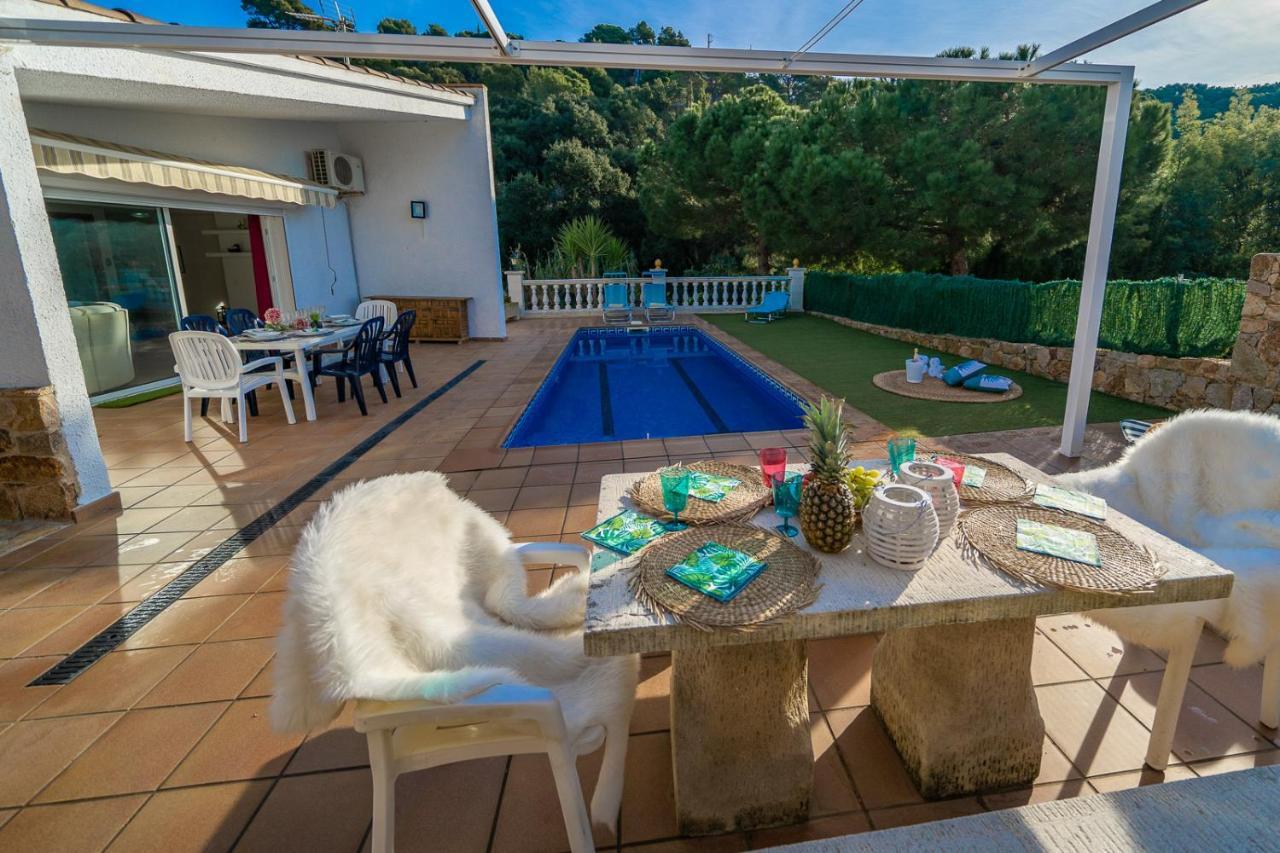 Villa Natura Lux, Piscina Privada Y Zona Exterior Tossa de Mar Ngoại thất bức ảnh
